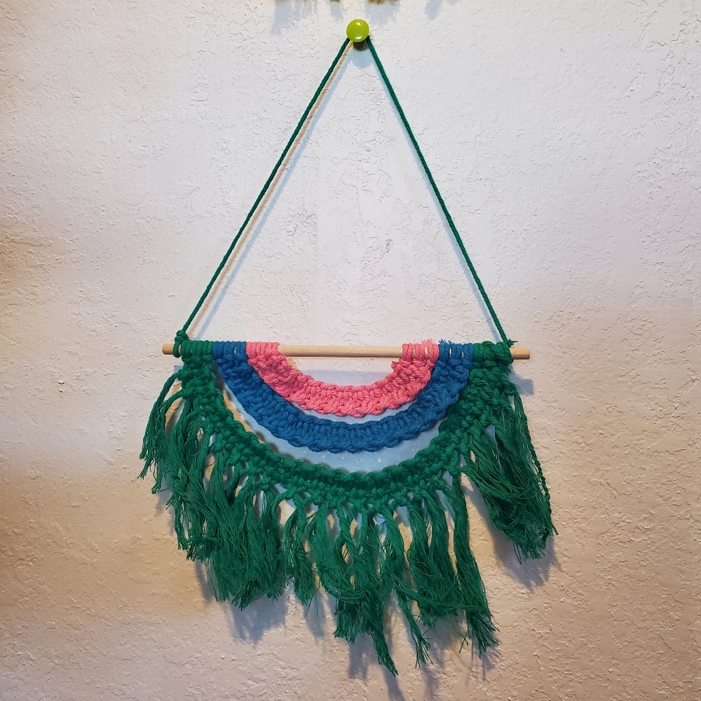 Handmade Macramé Small Wall Hanging